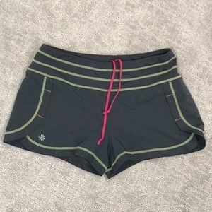 2/$20 Athleta Athletic Gym Shorts - Grey, Gray - Women’s Size Small